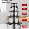 MAXCOOK 3500ml Stainless Steel Food Storage Container