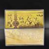 1/2Pcs 2027 Lunar New Year Goat Gold Foil Ornament with Case Collectible Zodiac Decor for Home Display Souvenir Gift