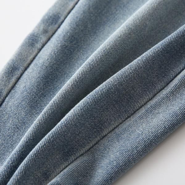 Children's Jeans Spring and Autumn Pants Boys' Worn Casual Denim Pants