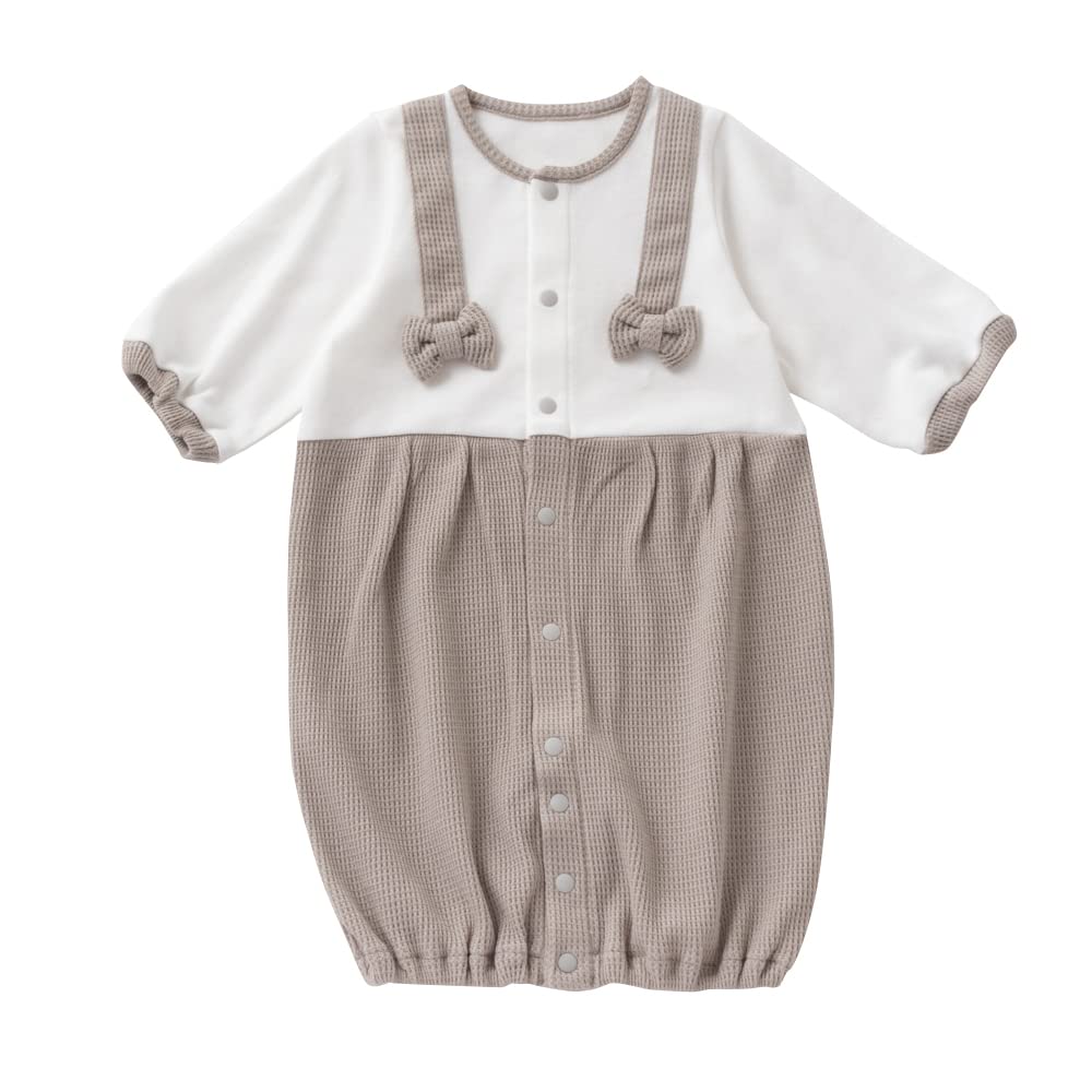 

de Хлопковая вафельная лента для всей промежности для новорожденных, сделано в Японии для [Creme Coco] Двусторонняя [Замковая кнопка/2-сторонняя] 50-60 см [Материал