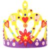 Montessori Kids DIY Arts Hats Handicrafts Queen Crown Head Band Hair Band Craft Hat Toy  Gift
