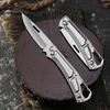 High Hardness Folding Knife Stainless Steel Survival Hunting Camping