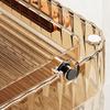 Plastic Material Water Drainage Tea Tray Large Capacity Multipurpose Tea Tray  Home Living Room