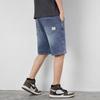 Men's Retro Loose Fit Denim Shorts
