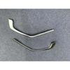 2pcs ABS Chromed Car Front Grill Grille Decorative Cover Trim Strips For Toyota RAV4 XA50     Car Styling Decals