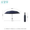 Tiantang Semi-Auto 10-Rib Large 3-Fold Sun/Rain Umbrella