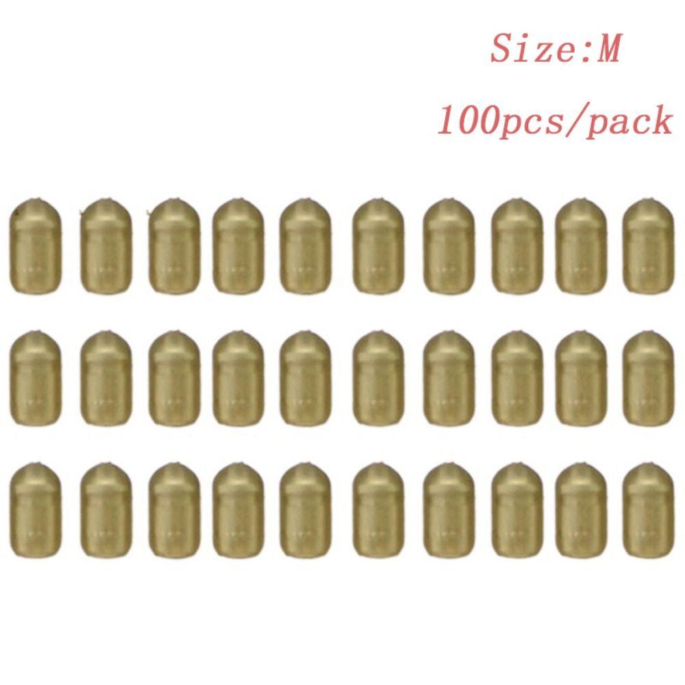 100pcs Anti Winding Carp Quick Change Spinner Match Feeder Fishing Swivel Connector  Fishing