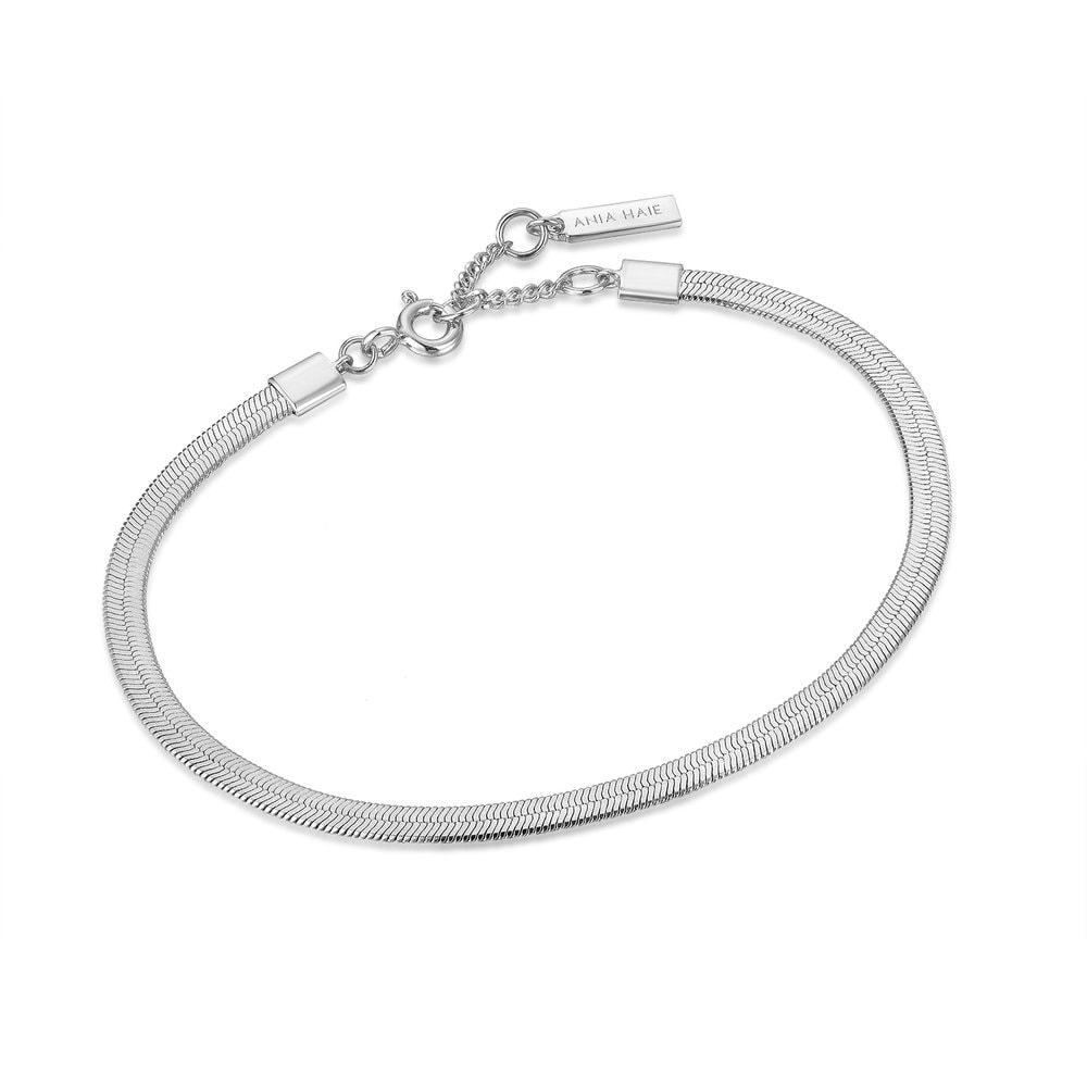 Snake Chain 925 Silver Bracelet B046-01H