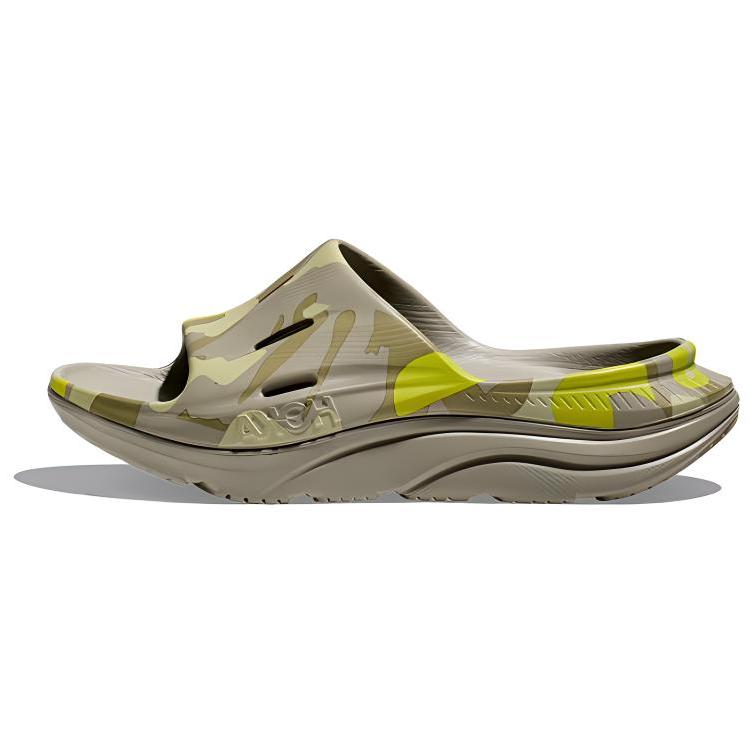 Hoka One One Casual Breathable Hollow Non-Slip Odor-Resistant Slide Sandals Unisex Sandals Blue 1156730-BRLY