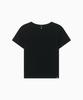 Ohesio Basic Slim Ribbed T-Shirt, Black
