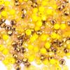 4mm/6mm Briolette Glass Beads Jewelry Making Faceted Rondelle Colorful Crystal Spacer Loose Beads for Bracelet Necklace DIY