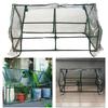 Flower House Cover Green House Cover Rooftop Terrace Balcony Clear Tent UV-resistant Waterproof Mini Greenhouse