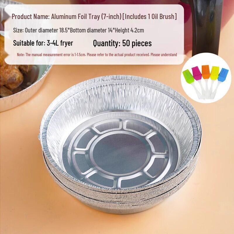 Air Fryer & Oven Food Grade Foil Trays