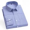 Shirt Men's Long Sleeved Middle-aged Young Business Casual Formal Wear Professional Wear Solid Color Cotton Slim Fit Shirts Men’s