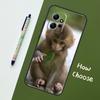 Cute Baby Monkey Animal Case For Xiaomi Redmi Note 12 11 10 9 Pro 12S 11S 10S 9S Back Cover For Redmi 12 9C 10C 12C