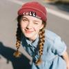 umpire cap with cute embroidered and a short Perfect for men and street style Adjustable Original Denim-style eyes, wired, brim. women's outfits.