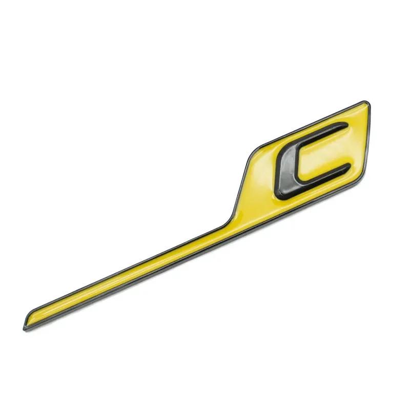 New 3D ABS C R S Letter Rear Trunk Emblem Badge Decal Auto Sticker Car Styling For Mercedes Benz AMG GTR GTC GTS GT43 GT63 C190