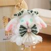 Lolita Rabbit Cute Plush Toy Bow Tie Ribbon Send Girlfriend Pendant Doll Grab Machine Doll Gift