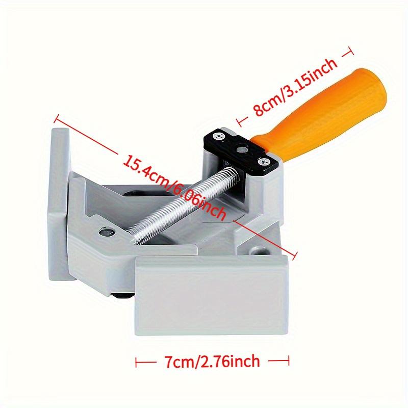 1pc 90 Degree Right Angle Clip Clamp Picture Frame Corner Clamp Right Angle Welding Woodworking Clamping Tool Aluminum Corner Clamp