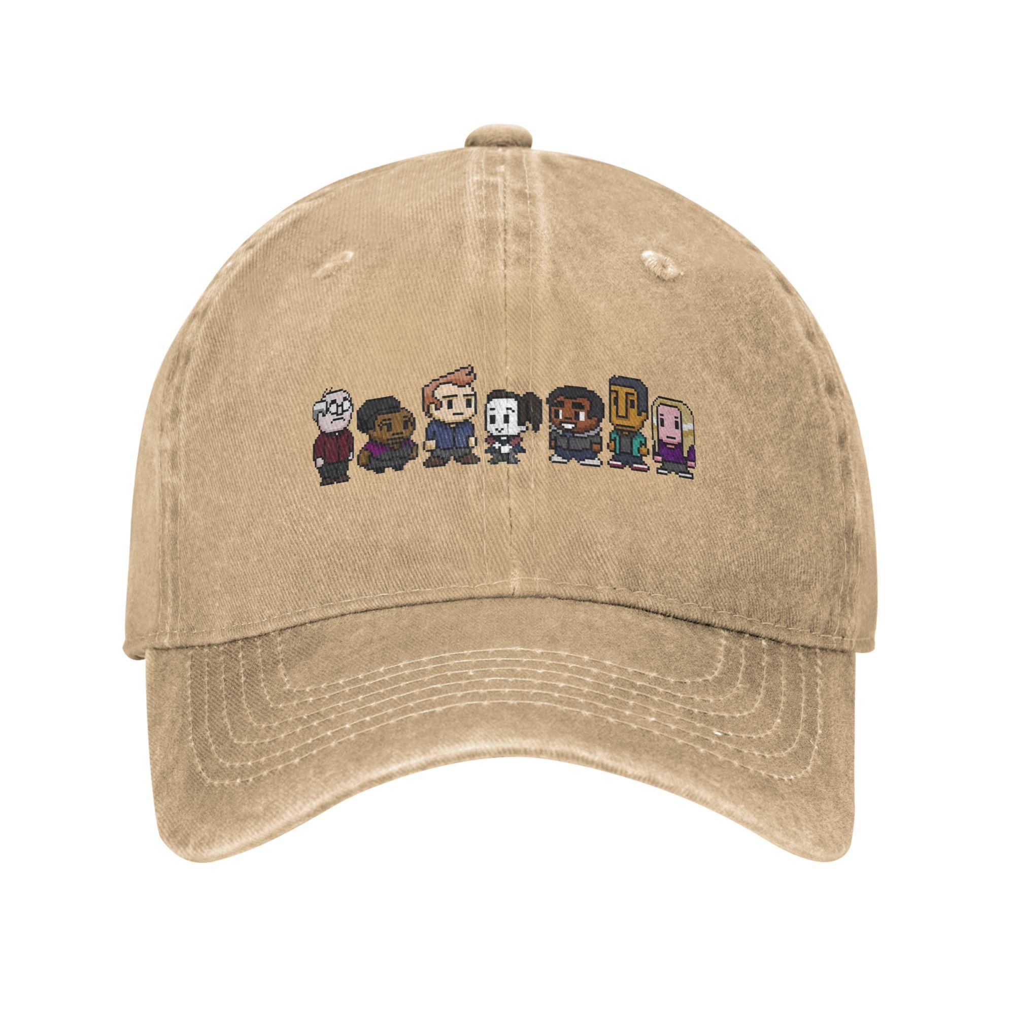 Community TV Show Baseball Cap Vintage Distressed Washed  Snapback Cap Men Women Outdoor Workouts  Unstructured Soft Caps Hat One Size