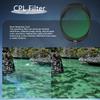 CPL Filter Fit for Mavic 4 Pro Drone CPL Polarizing Filter Multi Coated HD Optical Glass Aluminum Alloy Frame Increase Color Saturation