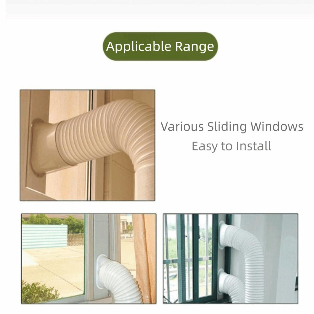 Adjustable Adaptor Air Conditioning Vent Sealing Plate Kit  Vertical/Horizontal Window