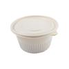 1500ml Round Degradable Corn Starch Food Container