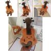 Kulturelles Plüsch-Geigen-Dekor-Spielzeug mit PP-Baumwolle für Musikliebhaber
