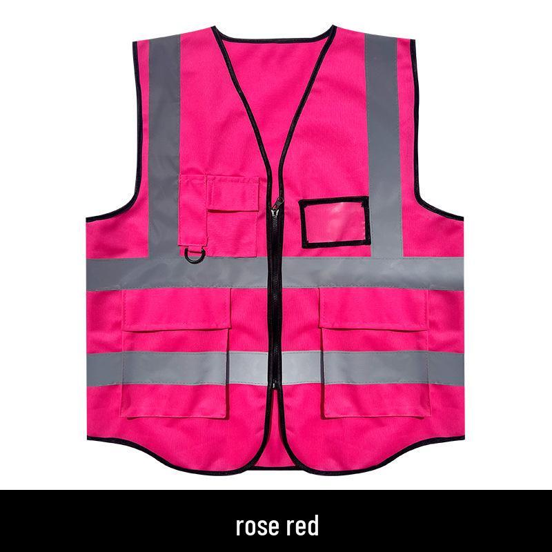 Rui Chuang Multi-Pocket Reflective Safety Vest for Construction and Transportation