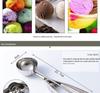 Stainless Steel Ice Cream Scoop & Spade – Customizable Fruit and Ice Cream Scooper