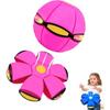 Children's Bouncing Ball, Magic Meta Ball, Magic Flying Saucer,Parent-Child Interaction, Transformation Flying Toy Outdoor Games