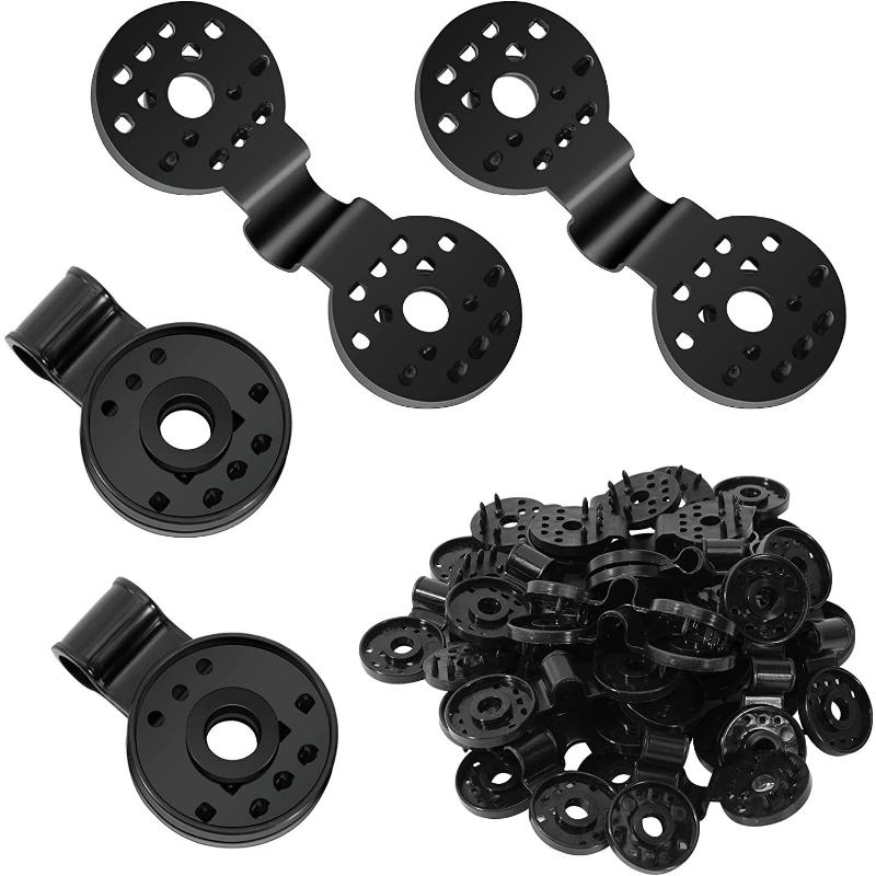 50/30/20/10Pcs Sun Shade Net Clip Sunshade Net Fixing Clip Greenhouse Shade Cloth Fabric Fix Clamp Plastic Grommet Fence Netting Hook