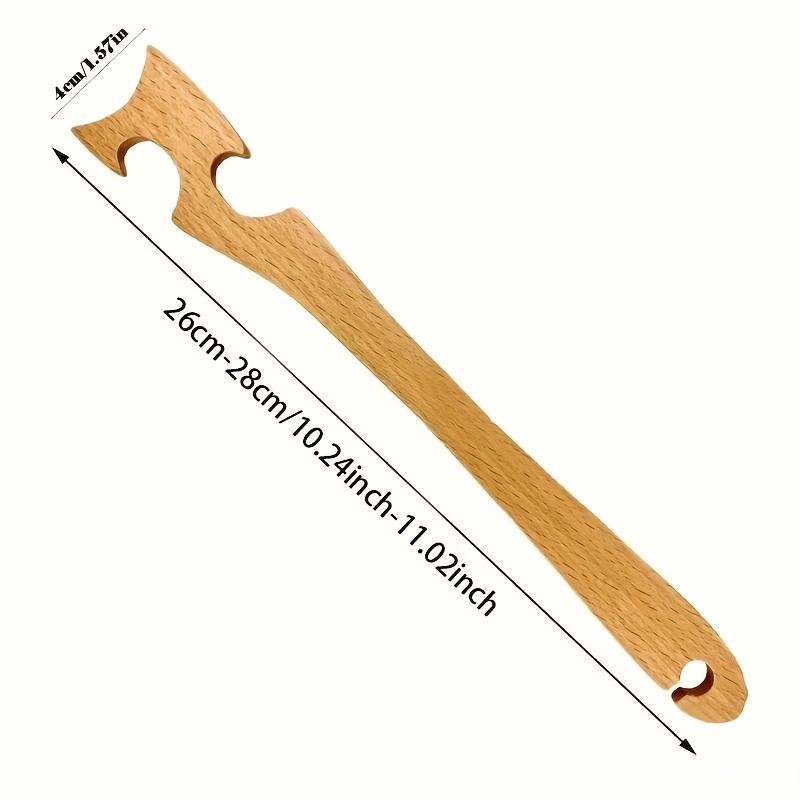Holzofenrost-Zieher Anti-Verbrühung Holzgriff Hitzebeständig Glatt Zum Backen Grillen Kochen Ofenzubehör