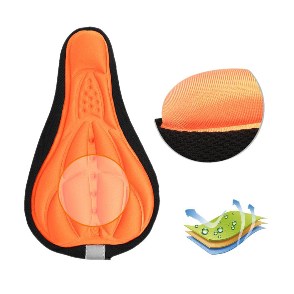 3D Thickened Soft Breathable Bicycle Seat Cover for Mountain and Road Bikes