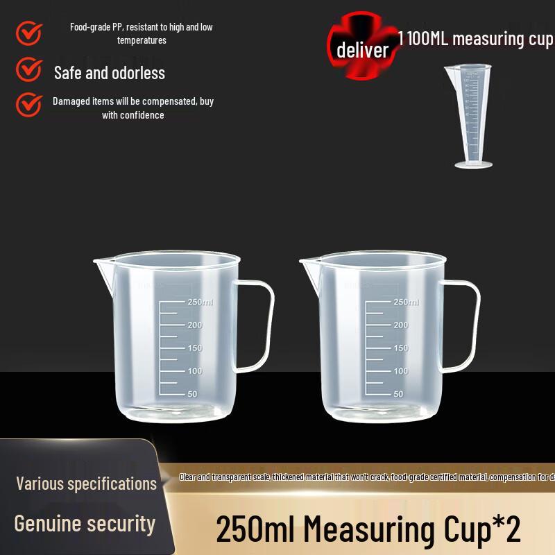 ZISIZ Commercial Large Capacity Plastic Measuring Cylinder