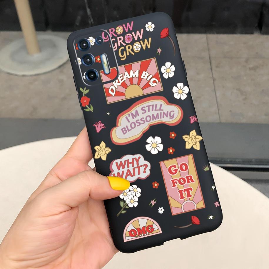 Für Motorola Moto G9 Plus Hülle Mode Liebesherz Weiche Abdeckung Silikon TPU Funda Für Moto G9 Plus XT2087-1 G9Plus Handy Tasche Hüllen