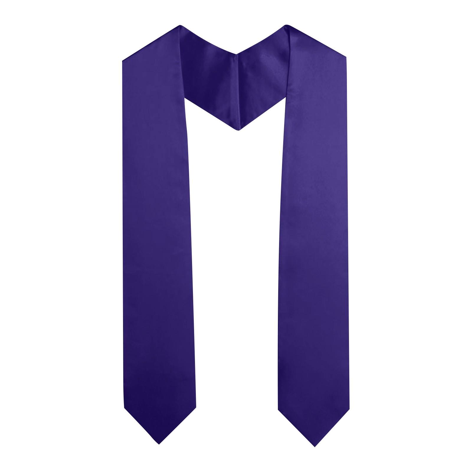 

Почетная лента для студента колледжа, накидка для выпускников бакалавриата One Size фиолетовый