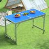 Portable Aluminum Folding Table - Multifunctional Dining, Study, or Outdoor Use