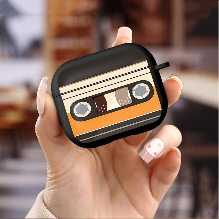 Creative Cassette Tape Earphone Cases Cover Case For Airpods Pro2 4 Pro3 1 2 3 Pro