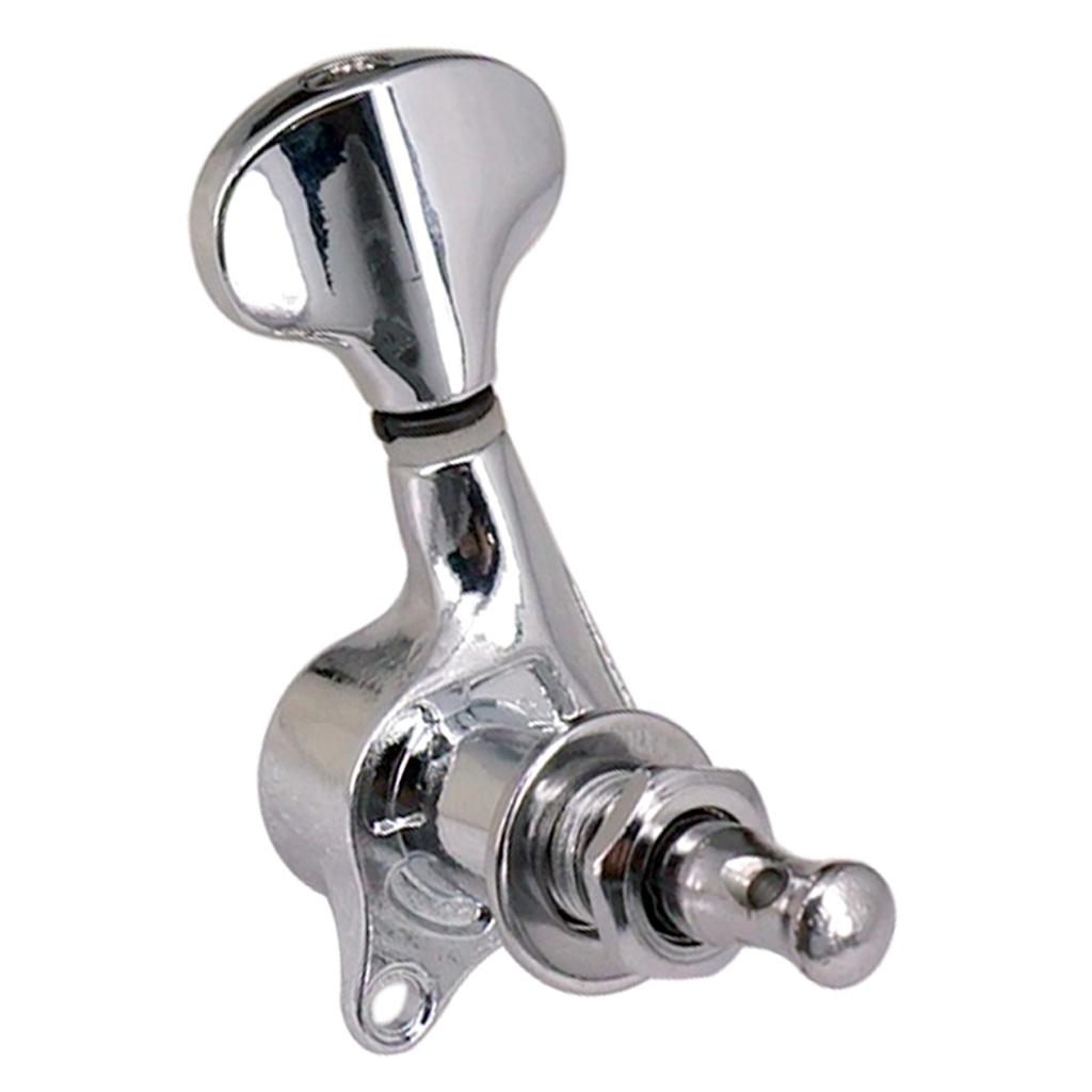 6 Pieces Sealed-gear Acoustic Guitar Instruments Tuning Pegs