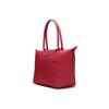 Longchamp Le Pliage 31 Canvas And Leather Tote Bag Women Tote Pomegranate 1899619P35