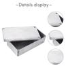 Ahvqevn Guitar Effect Pedal Aluminum Stompbox Enclosure for DIY Guitar Pedal Kit 1590B 5-Piece