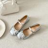 2025 Spring Autumn Women Mary Jane Shoes Fashion Butterfly-knot Shoes Casual Low Heel Dress Street Style Shoes