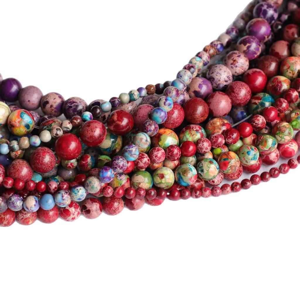 Emperor Pine Natural Stone Beads for DIY Jewelry Accessories