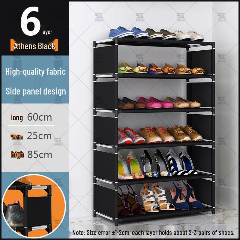 Skohylla: Flerskiktad, dammtät, ekonomisk skoskåp för studenthemmet eller hemmet