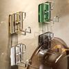 Heavy Duty Wall Mounted Washbasin Hook Strong Adhesive No Drilling Sink Organizer Rack for Bathroom RV Use