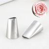 #104 Rose Petal 304 Stainless Steel Pastry Nozzles DIY Cake Decorating Piping Nozzles Fondant Cupcake Kitchen Home Icing Tools