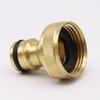 3/4 Inch Copper Internal Thread Quick Connect Nipple for Car Wash Water Gun and Faucet.