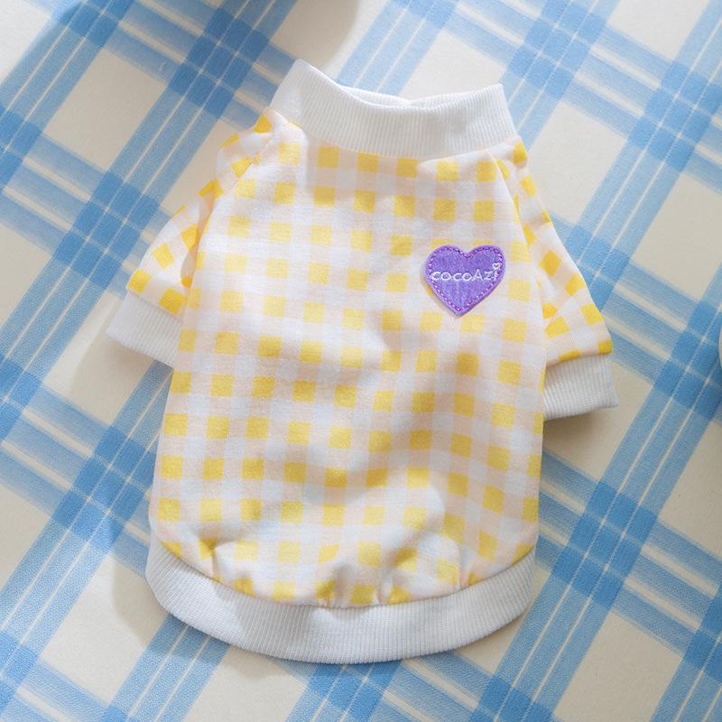 Vestido Vaquero Primavera-Verano: Falda de tirantes estilo Hong Kong para perros y gatos