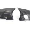 M Look Mirror Cover for BMW 5 6 7 Series F10 F11 F18 F07 F06 F12 F13 F01 F02 LCI RearView Carbon Fiber Pattern Mirror Case